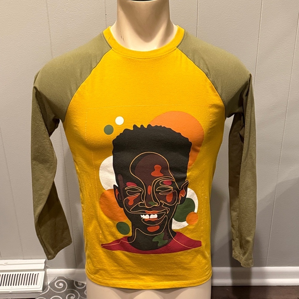 Target Black History Month Kids Long Sleeve Tee Abstract Print